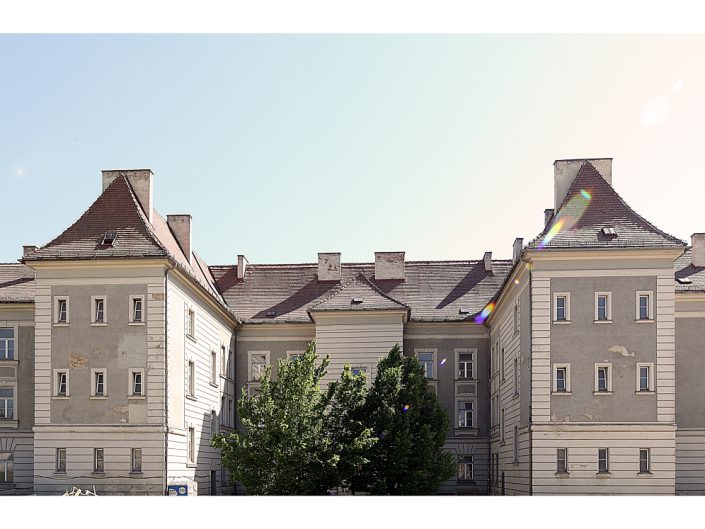 Sanierung Ehemalige Kaserne Stockerau – Ursprüngliche Hoffassade